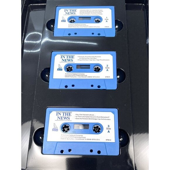 Lot 2 International Herald Tribune USA Today Mastering Reading Cassette Book SET - Picture 11 of 16